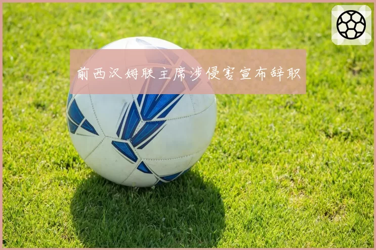 前西汉姆联主席涉侵害宣布辞职